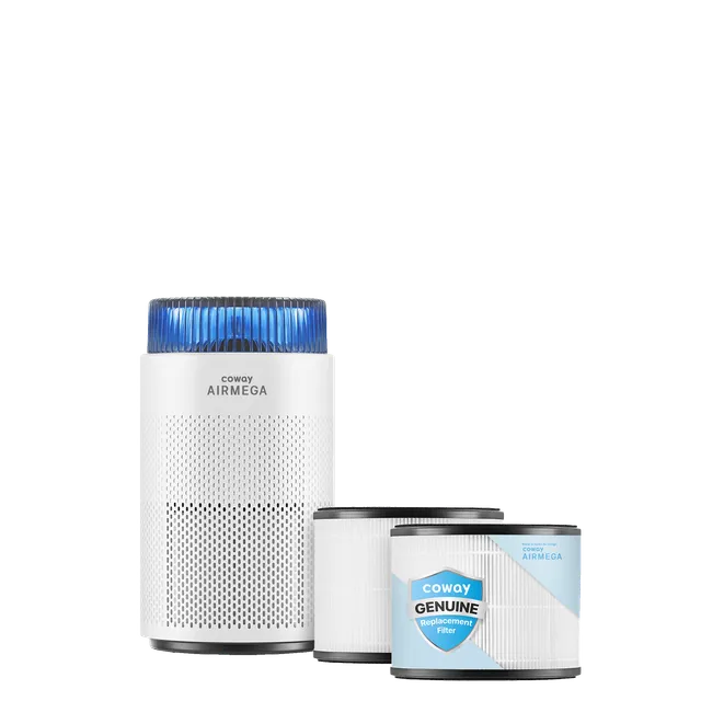 coway-airmega-100-blanc-purificateur-d-air-cylindrique-avec-pack-filtres-2-ans-1 image 1