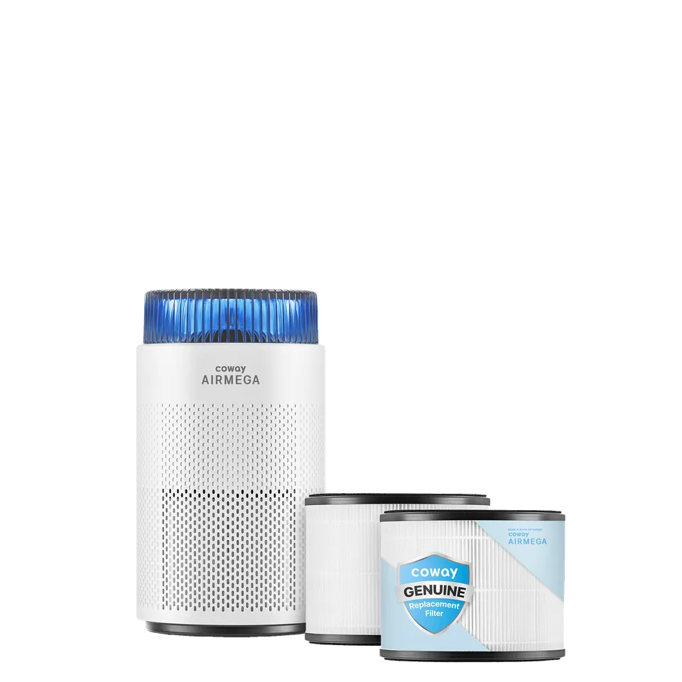 coway-airmega-100-blanc-purificateur-d-air-cylindrique-avec-pack-filtres-2-ans-1 image 1