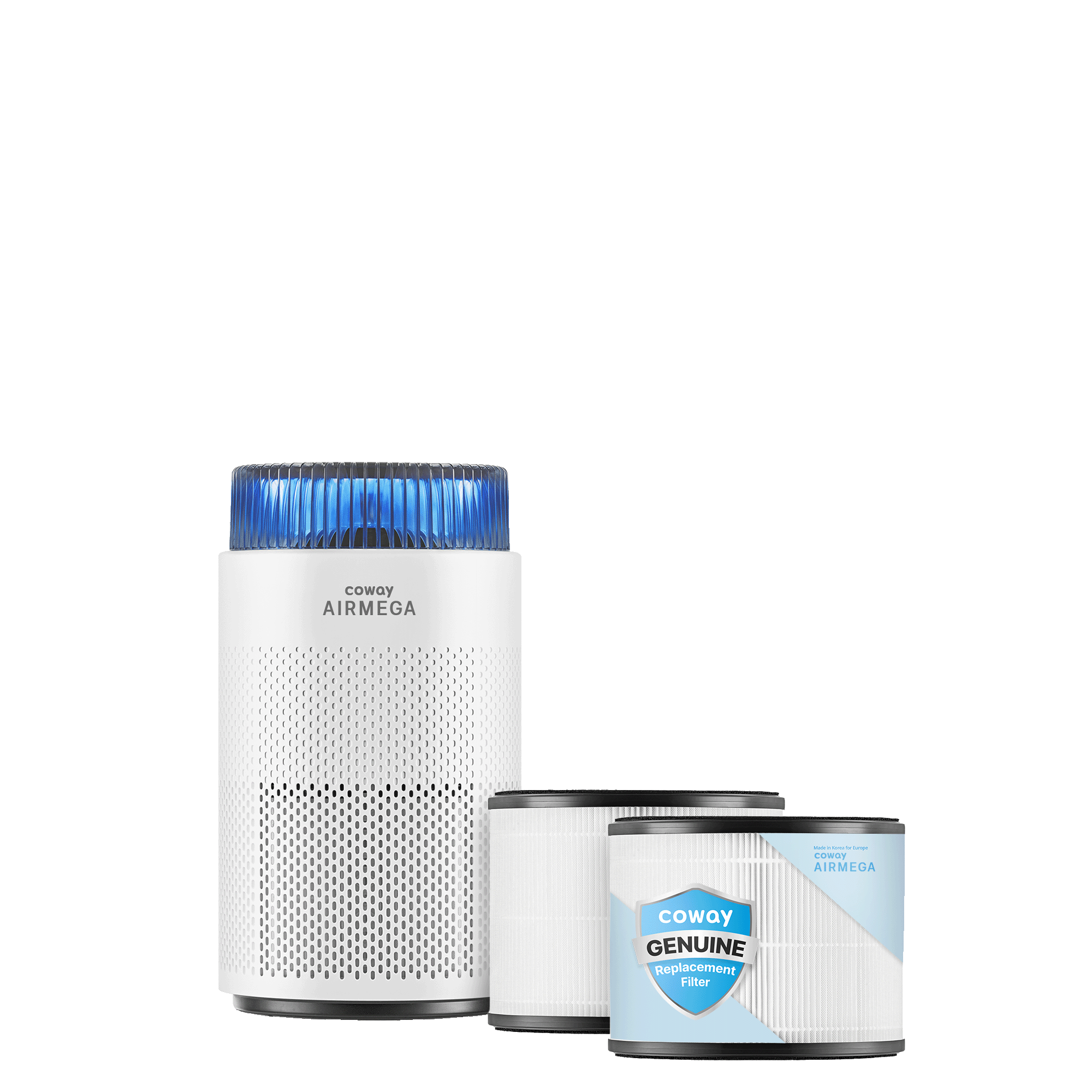coway-airmega-100-blanc-purificateur-d-air-cylindrique-avec-pack-filtres-2-ans-1 image 1