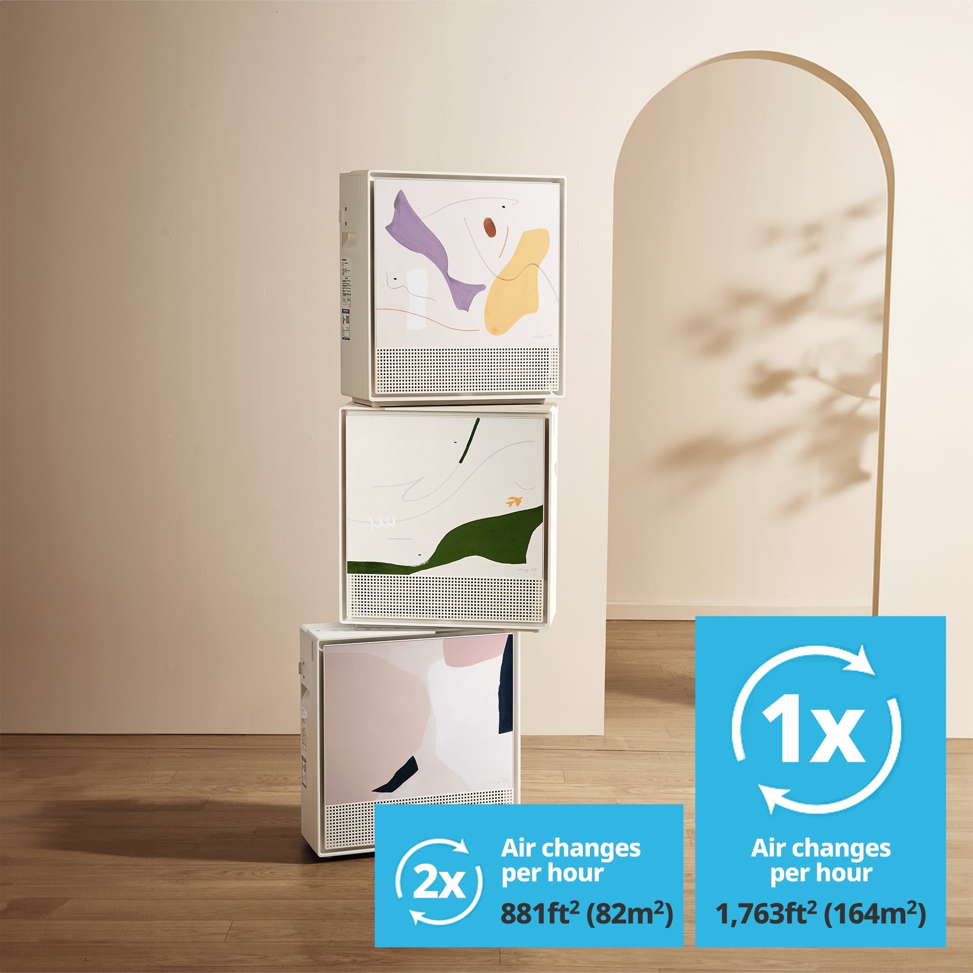 coway-airmega-250-art-purificateur-d-air-3-tapes-avec-mode-smart-mode-rapid-et-i image 5