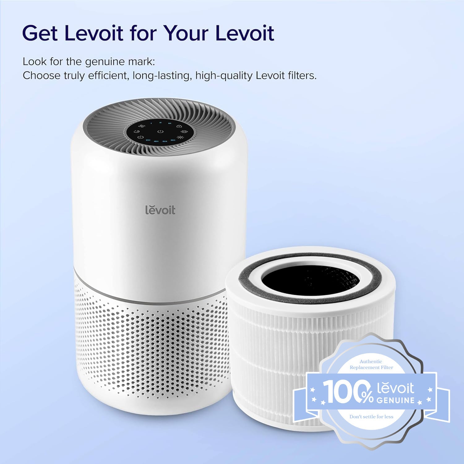 levoit-core-300-p-pack-de-2-filtres-de-remplacement-d-origine-3-tapes-compatible image 7