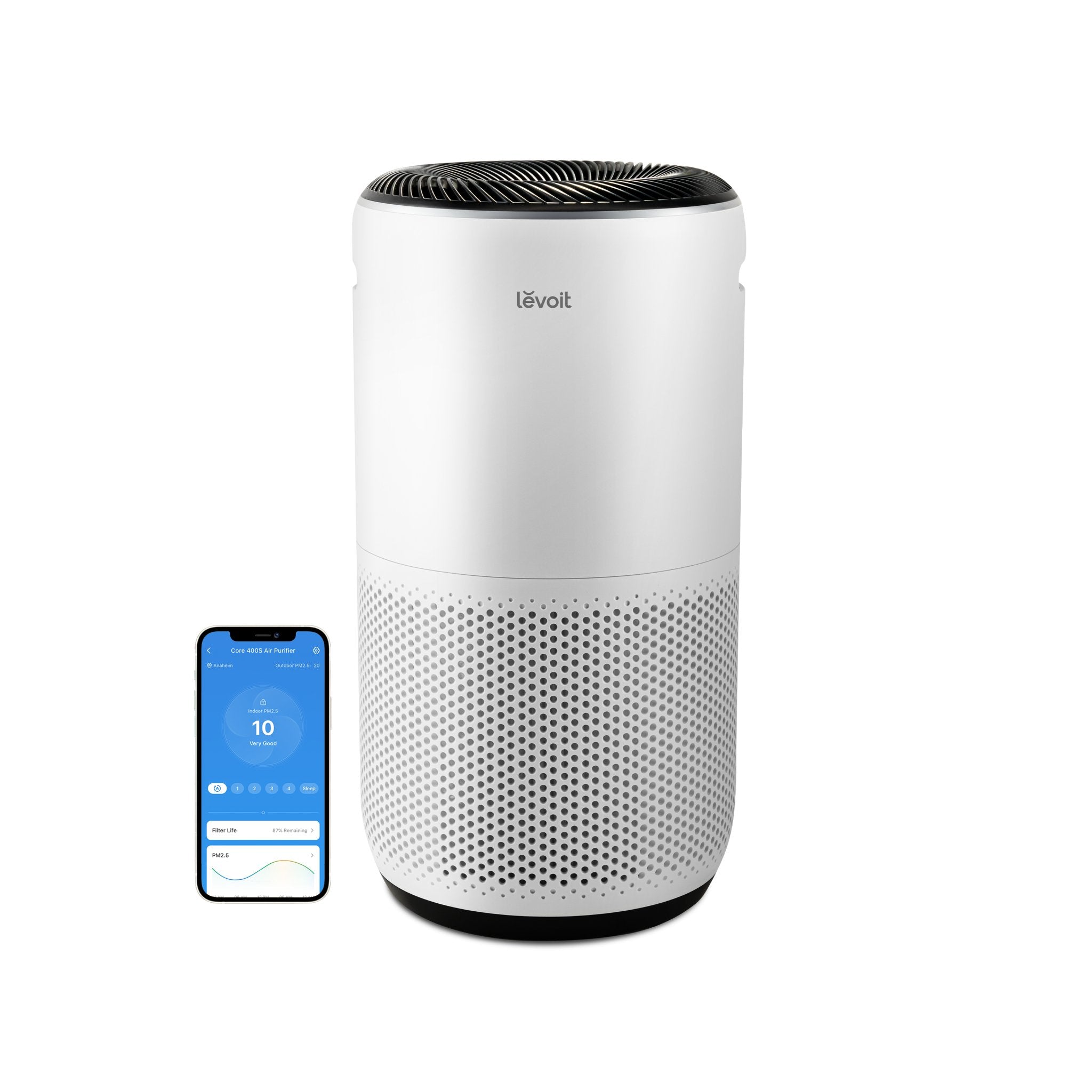 levoit-core-400s-p-purificateur-d-air-connect-intelligent-avec-vortexair-technol image 2