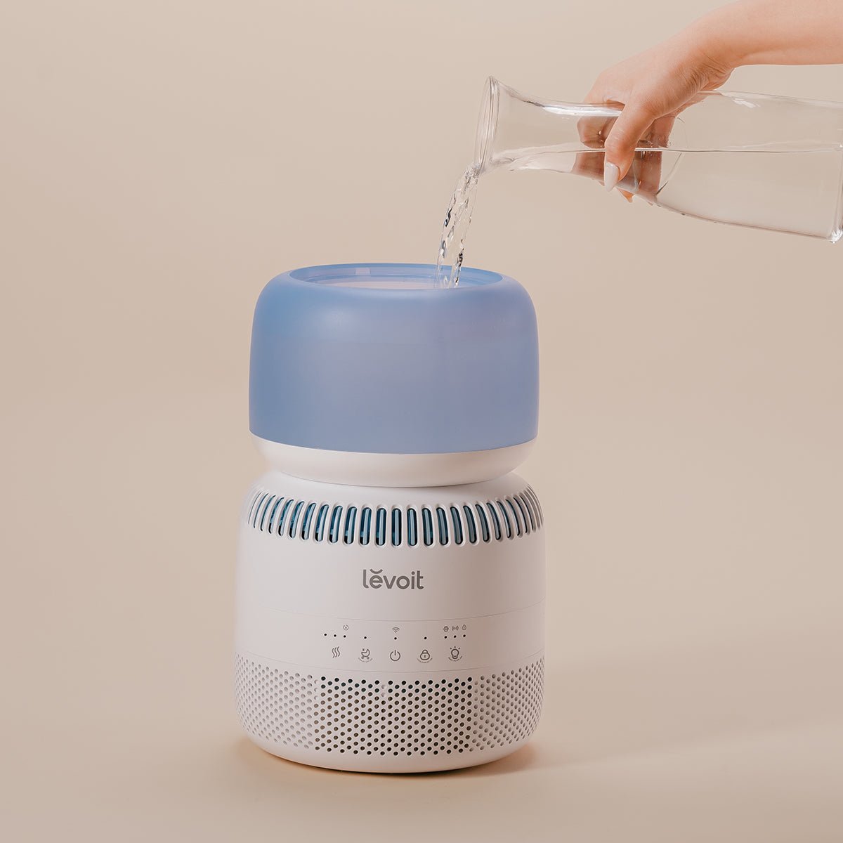levoit-sprout-humidificateur-vaporatif-purification-d-humidification-veilleuse-p image 6