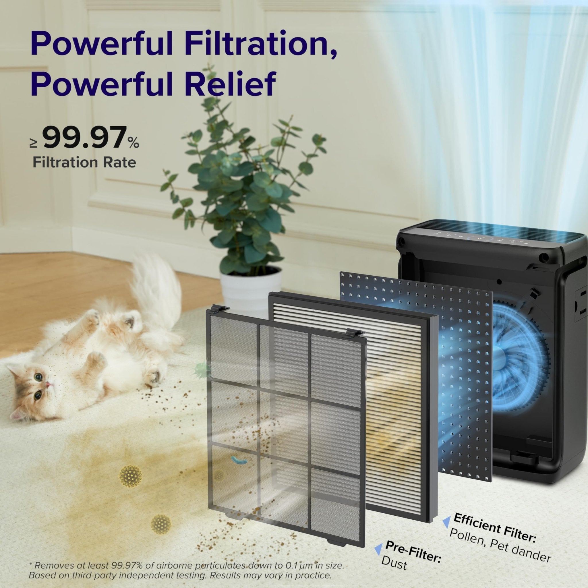 levoit-vital-100s-p-purificateur-d-air-intelligent-noir-filtration-3-tages-entr- image 6