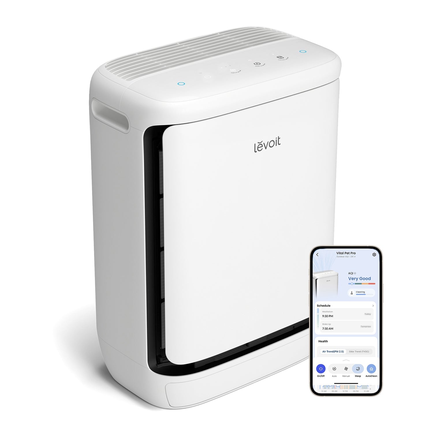 levoit-vital-pet-pro-purificateur-d-air-pour-animaux-avec-technologie-auto-clean image 2