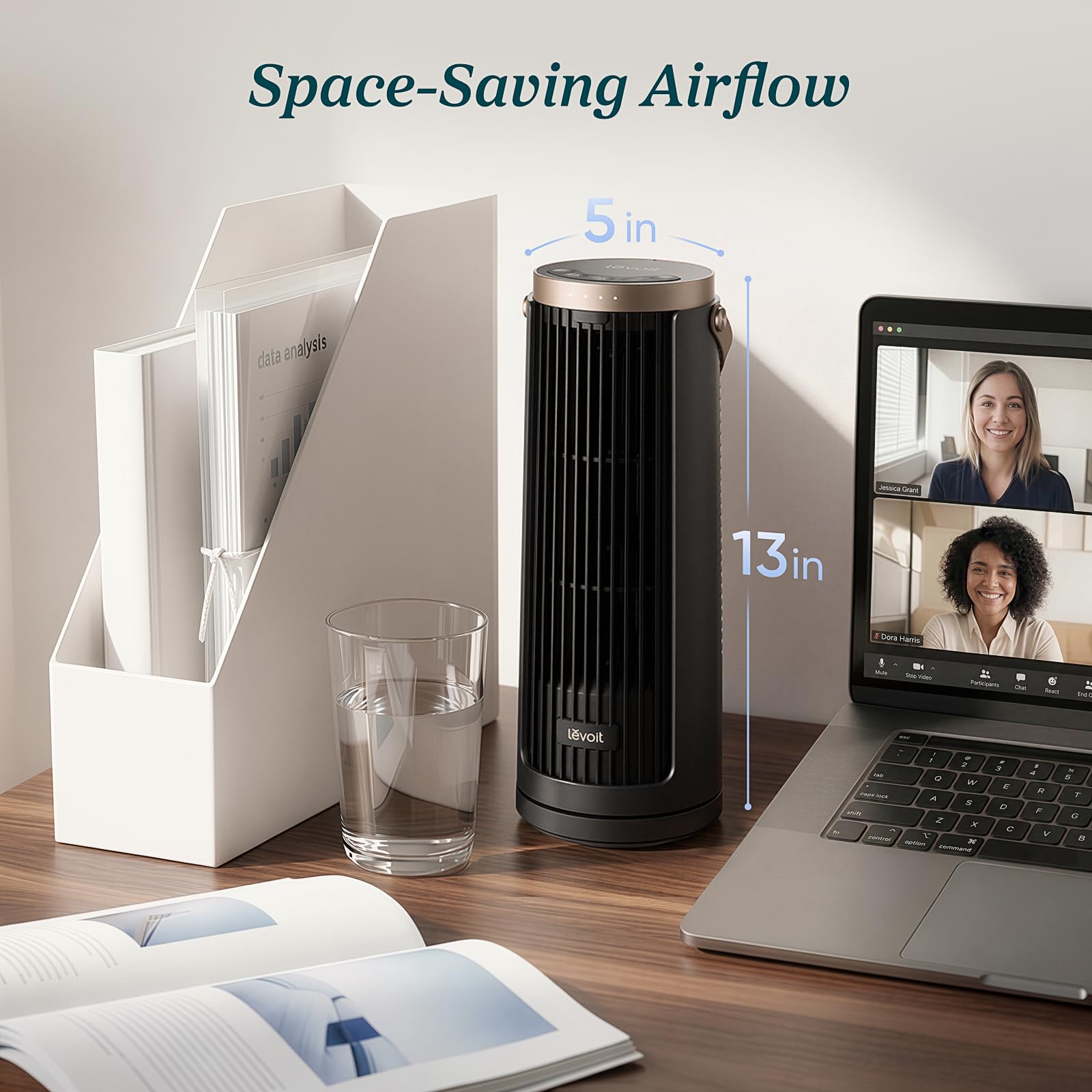 levoit-windi-mini-pro-ventilateur-de-table-portable-tour-compact-avec-poign-e-in image 6