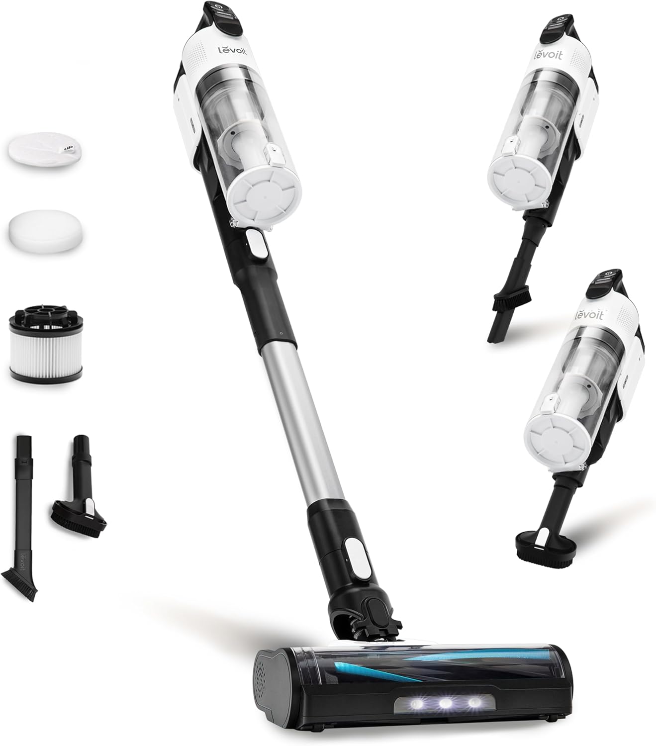 levoit-lvac-200-aspirateur-balai-sans-fil-anti-cheveux-batterie-30-50-min image 2