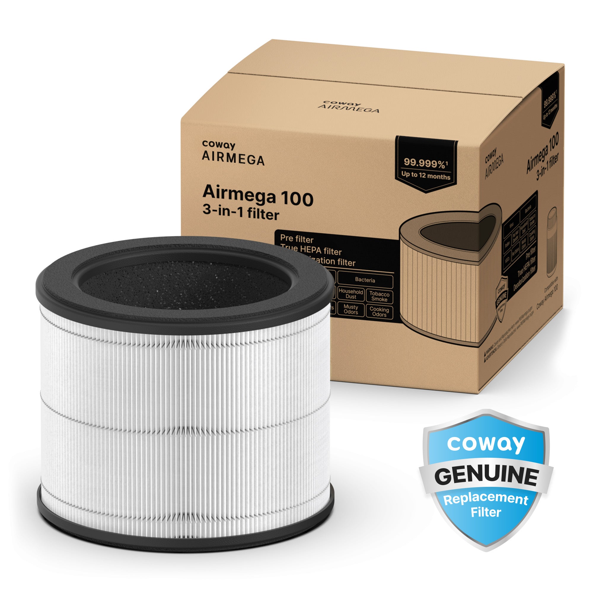 coway-airmega-100-filtre-combin-3-en-1-pr-filtre-hepa-d-odorisation-pour-purific image 8